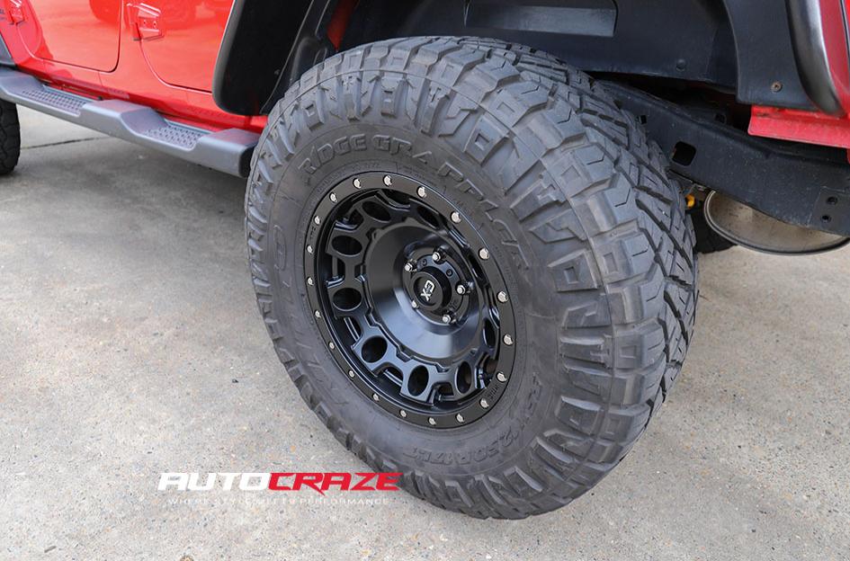 JEEP WRANGLER HOLESHOT XD SATIN BLACK